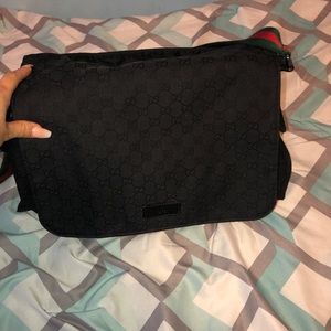 Authentic gucci diaper bag